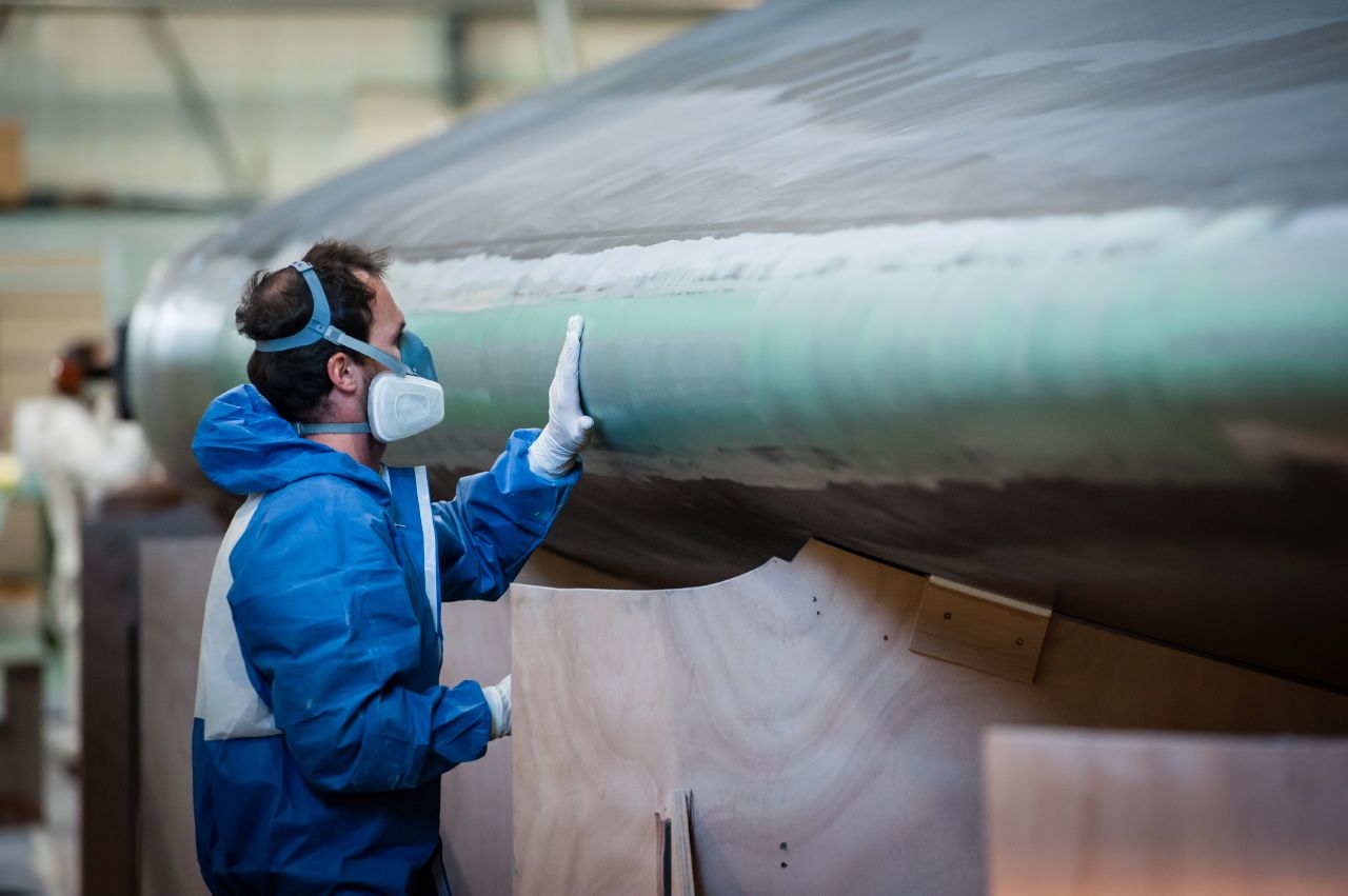 Les ateliers d'olivier, mise en forme de bateaux