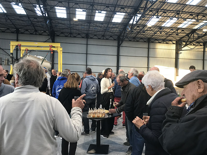 Inauguration du hangar