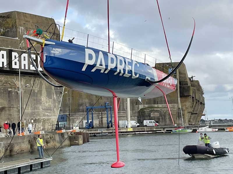 Mise à l'eau Paprec Arkéa