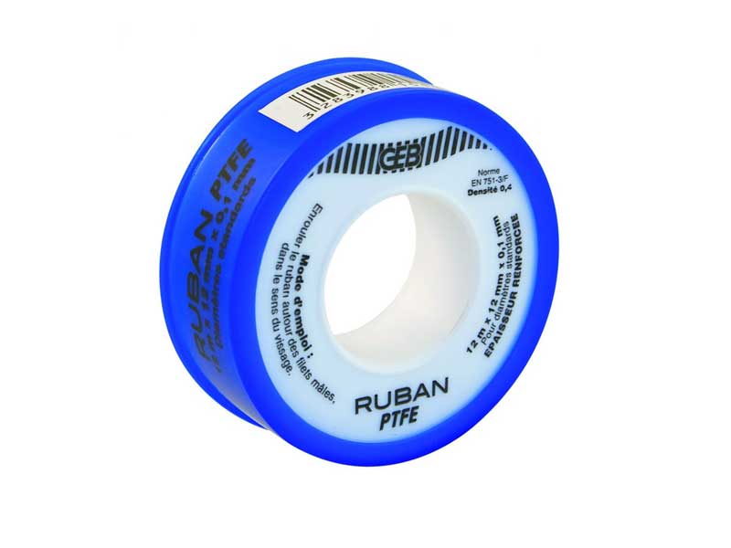 RUBAN D'ETANCHEITE PTFE 10MMX12M