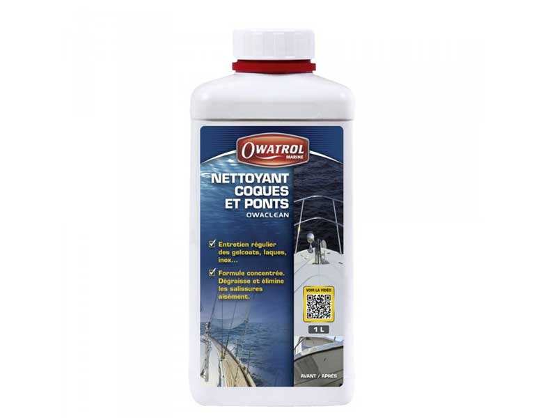 NETTOYANT COQUE ET PONT OWACLEAN 1L