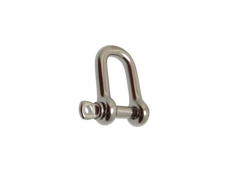 MANILLE DROITE 10MM INOX A4