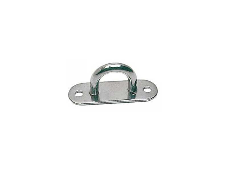 PONTET SUR PLATINE 88X32MM INOX A4