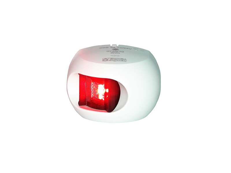 FEU DE NAVIAGTION A LED SERIE 34 BABORD ROUGE AQUA SIGNAL 12/24V