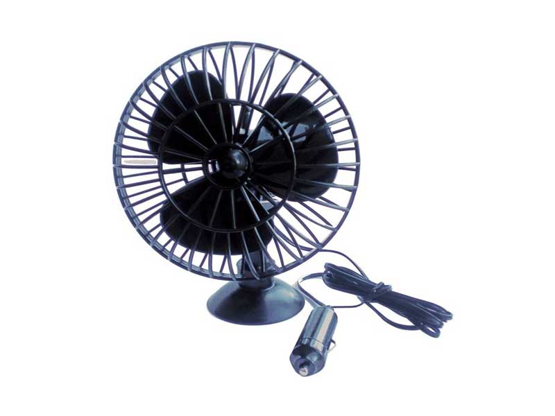 VENTILATEUR OSCILLANT 12V AVEC PRISE ALLUME CIGARE